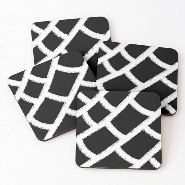 Item preview, Black and white tiles pattern designed and sold by flamendes.