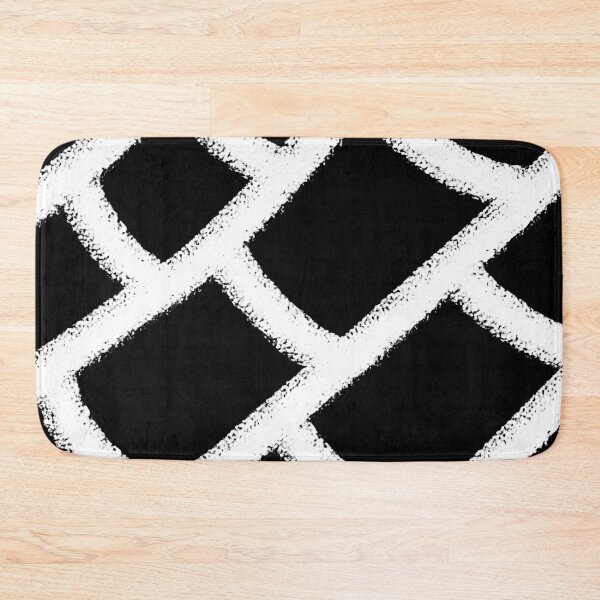 Item preview, Black and white tiles pattern designed and sold by flamendes.