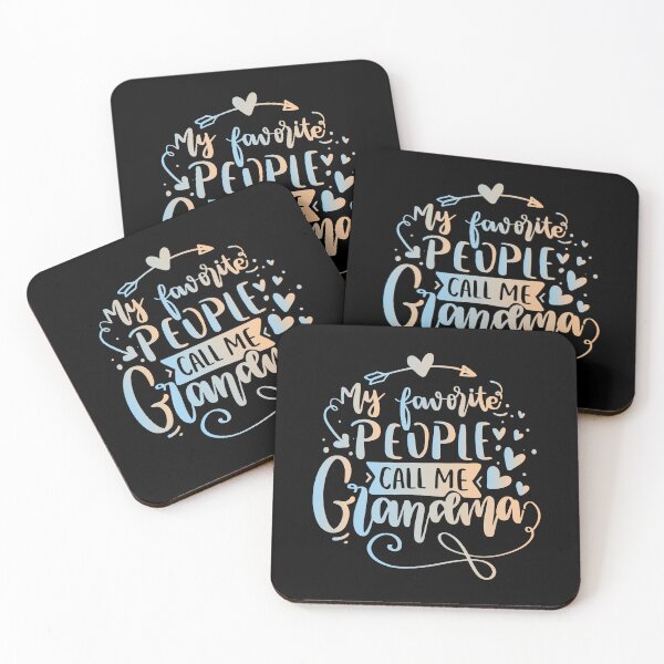 Item preview, my favorite people call me grandma rainbow colorfull designed and sold by Fislux.