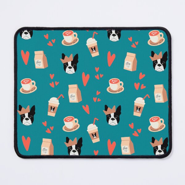 Item preview, Boston Terrier Coffee Co. designed and sold by SarahStrickArt.