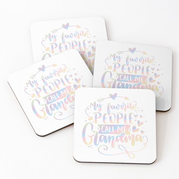 Item preview, my favorite people call me grandma rainbow colorfull designed and sold by Fislux.