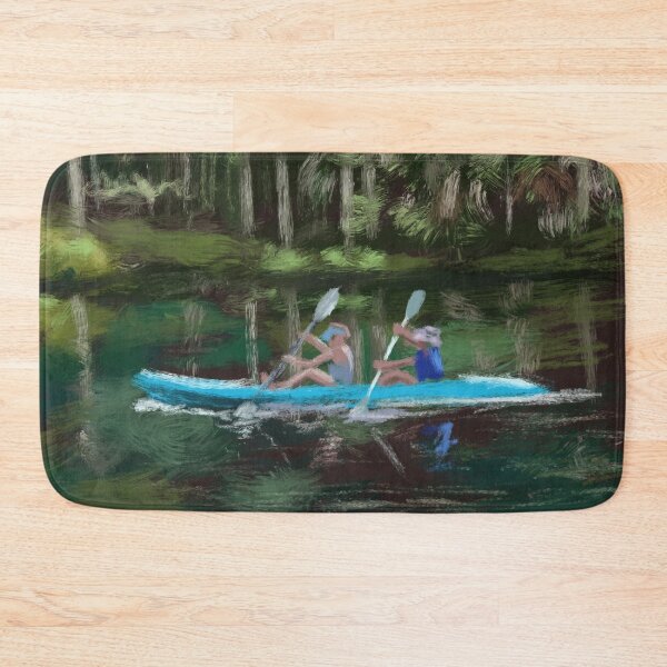 Item preview, Kayaking On The Silver River designed and sold by TheArtCave.