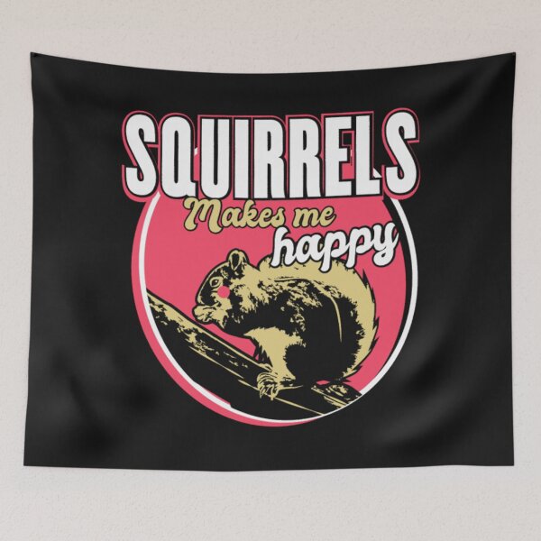 Item preview, Animals Squirrel Forest Makes Me Happy designed and sold by ClamenTaon.