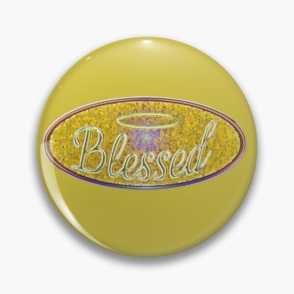 Item preview, Blessed Sparkle Nostalgia Halo Slogan designed and sold by mytshirtfort.