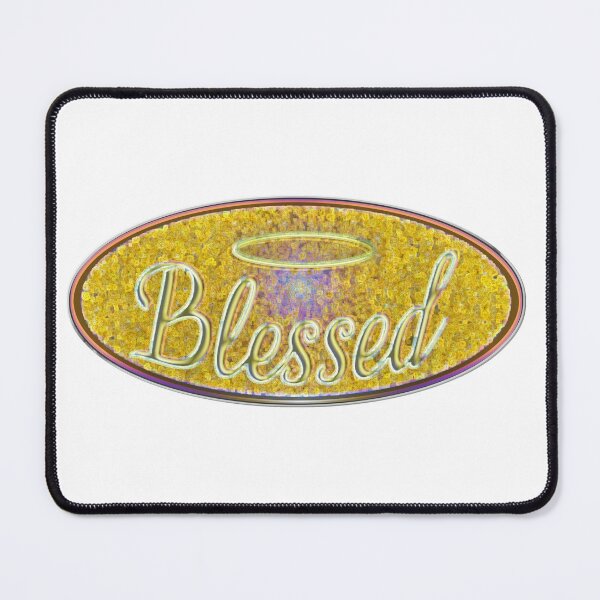 Item preview, Blessed Sparkle Nostalgia Halo Slogan designed and sold by mytshirtfort.