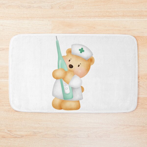 Item preview, Cute Cartoon Bear Nurse designed and sold by silviaol.