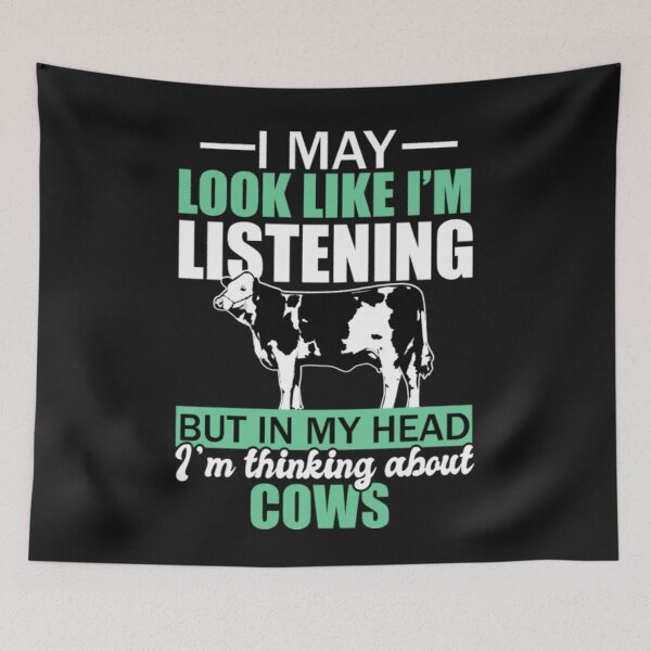 Item preview, Look Like Listening Cow cattle designed and sold by ClamenTaon.