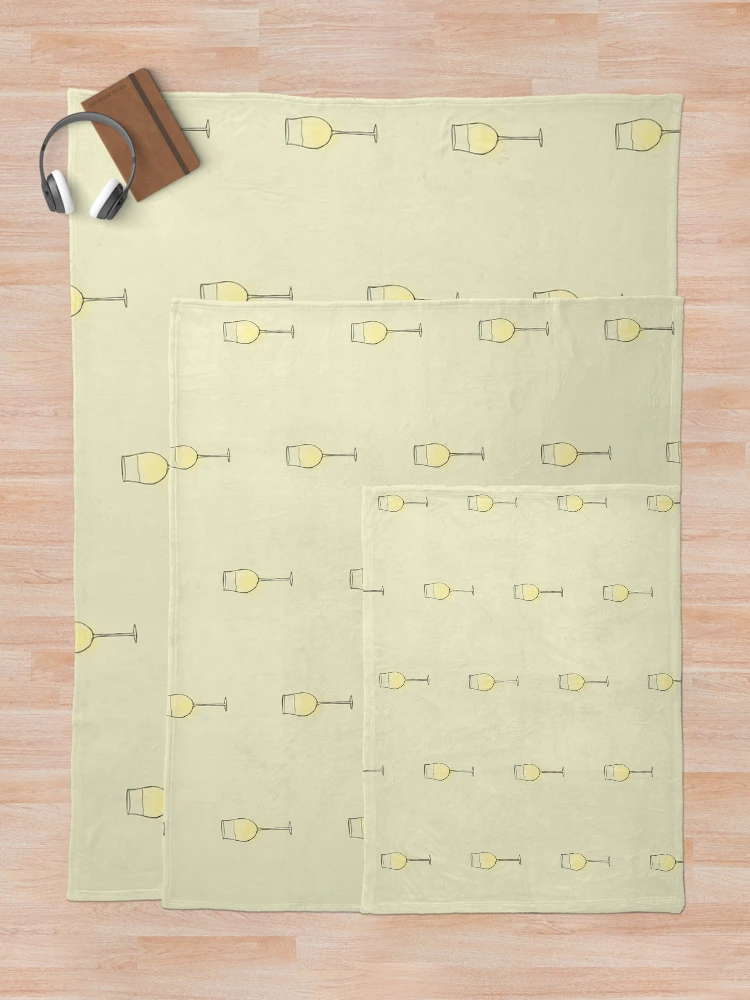 Thumbnail 5 of 6, Throw Blanket, Riesling designed and sold by Rae-Rabbs.