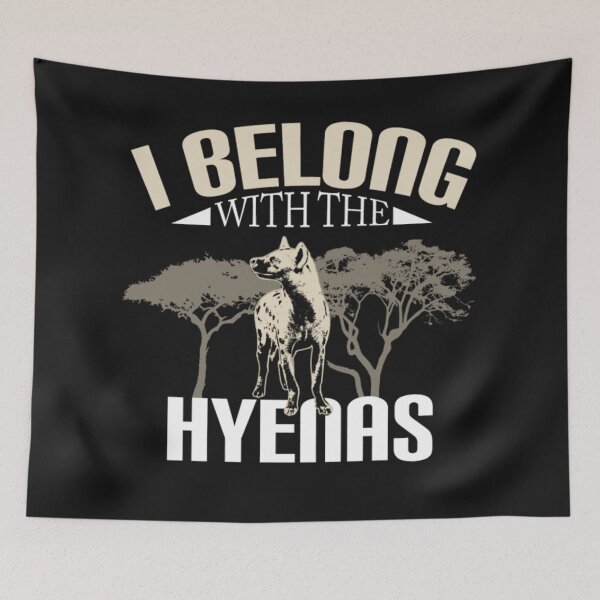 Item preview, I Belongs With Hyena laughing wildlife  designed and sold by ClamenTaon.