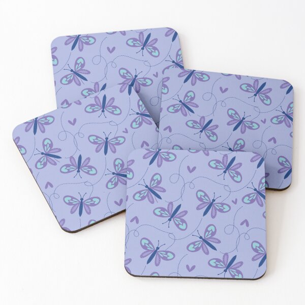 Item preview, violet butterflies designed and sold by sofialvarezgras.