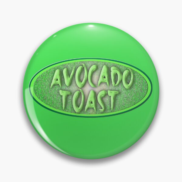 Item preview, Avocado Toast Love Vending Decal Style designed and sold by mytshirtfort.