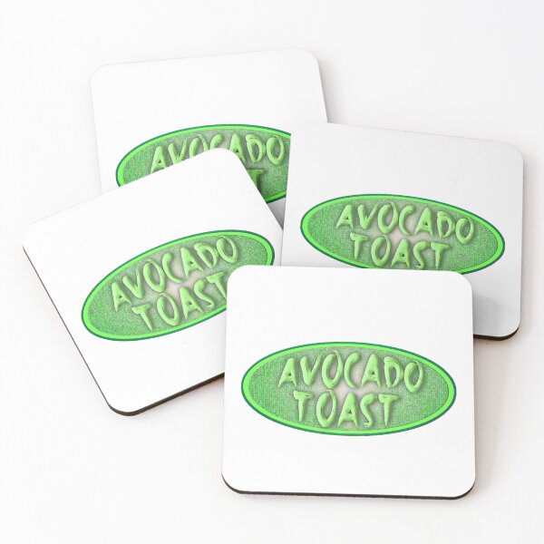 Item preview, Avocado Toast Love Vending Decal Style designed and sold by mytshirtfort.