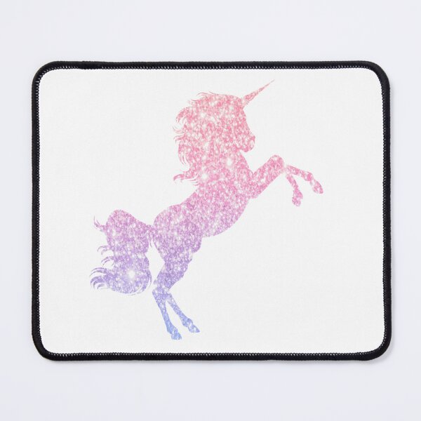 Item preview, Pastel Pink Purple Ombre Faux Glitter Unicorn designed and sold by Felicity-K.