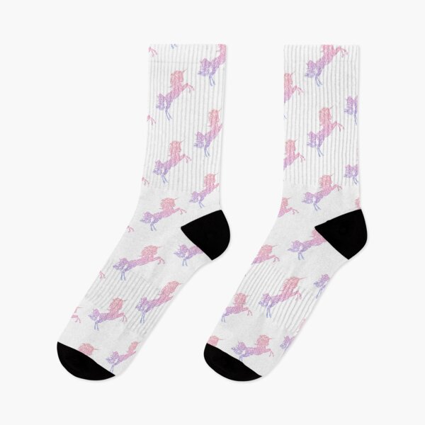 Item preview, Pastel Pink Purple Ombre Faux Glitter Unicorn designed and sold by Felicity-K.