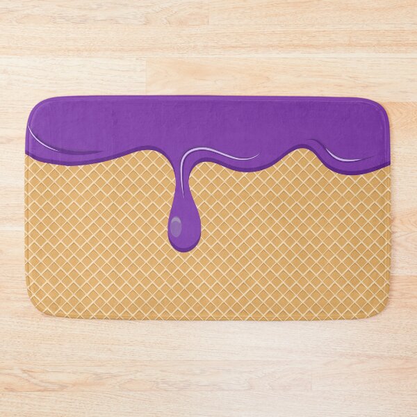 Item preview, Acai Ice Cream Waffle Gelato Pattern designed and sold by Anna Lemos.