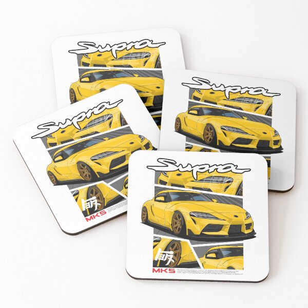 Item preview, Toyota Supra MK5 (Yellow) designed and sold by squeal tires.
