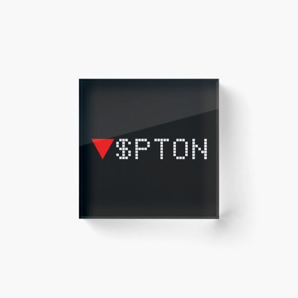 Item preview, Peloton Stock Ticker Red - White Font designed and sold by frankyou.