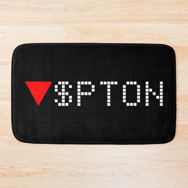 Item preview, Peloton Stock Ticker Red - White Font designed and sold by frankyou.