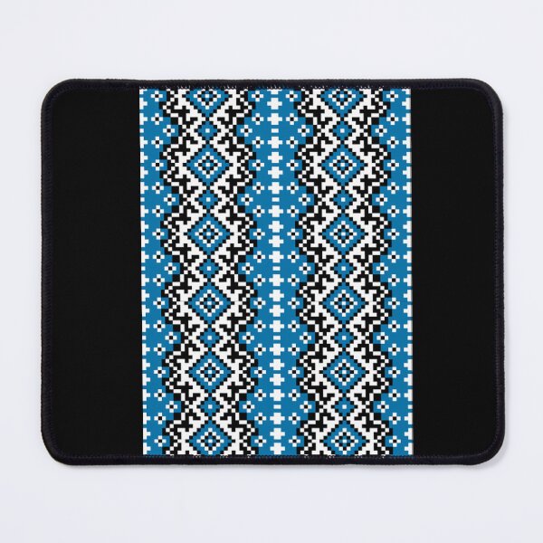 Item preview, Blue Vyshyvanka. Ukrainian Cross-Stitched/Embroidered Pattern designed and sold by Image NDesign.