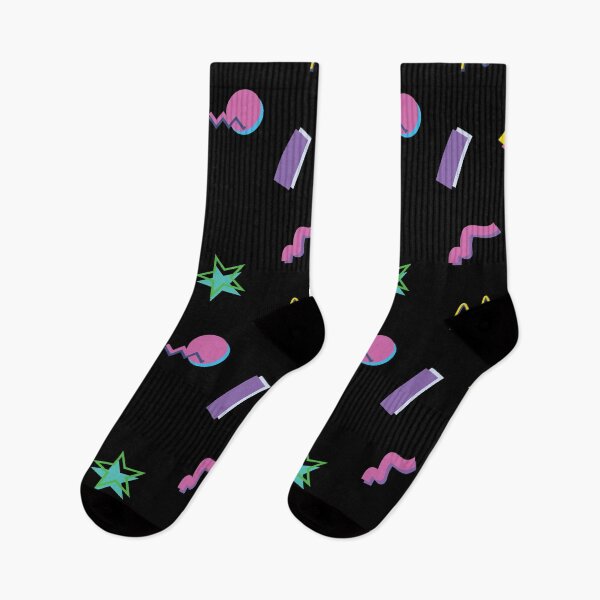 Item preview, Funky 80s Retro Party Pattern designed and sold by VintageRetroDep.