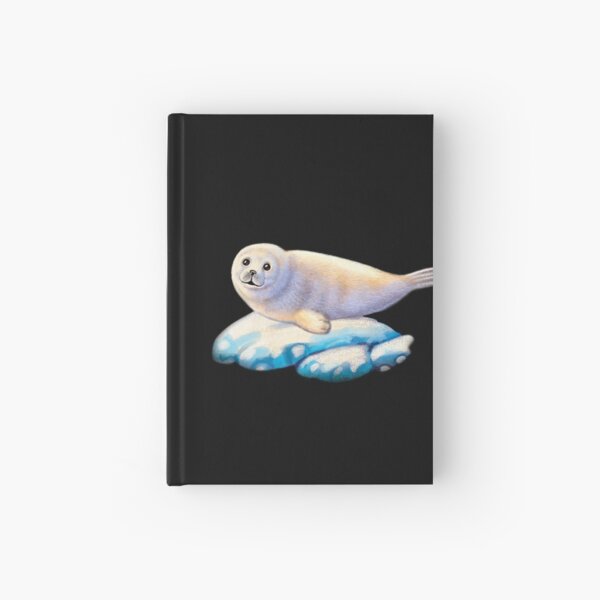 Baby Seal Hardcover Journal