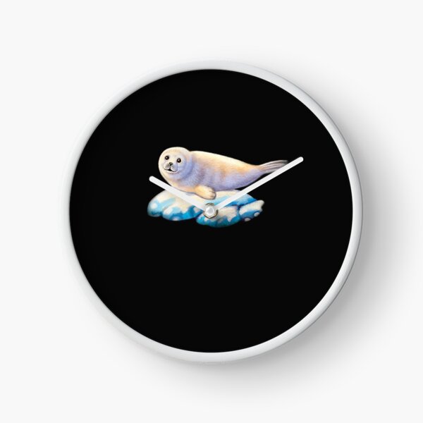 Baby Seal Clock