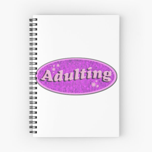 Item preview, Adulting Slogan Flashback Vending Decal Style designed and sold by mytshirtfort.