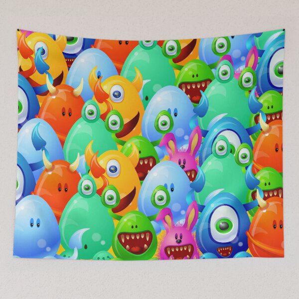 Item preview, Monsters v1 designed and sold by kayakcapers.