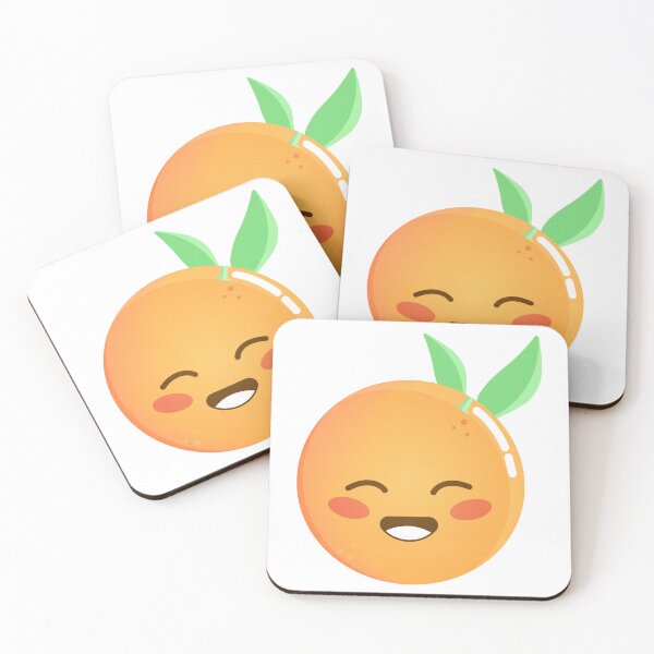 Item preview, Cute Orange , Cute Fruit designed and sold by KawaiSticker.