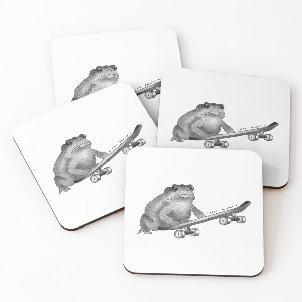 Item preview, Later skater frog designed and sold by MadelaineOlivia.