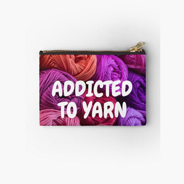 Item preview, Addicted to Yarn Colorful Wool Yarn Balls for Knitting Lovers, Knitting Hobby designed and sold by silviaol.