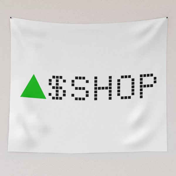 Item preview, Shopify Stock Ticker Green - Black Font designed and sold by frankyou.