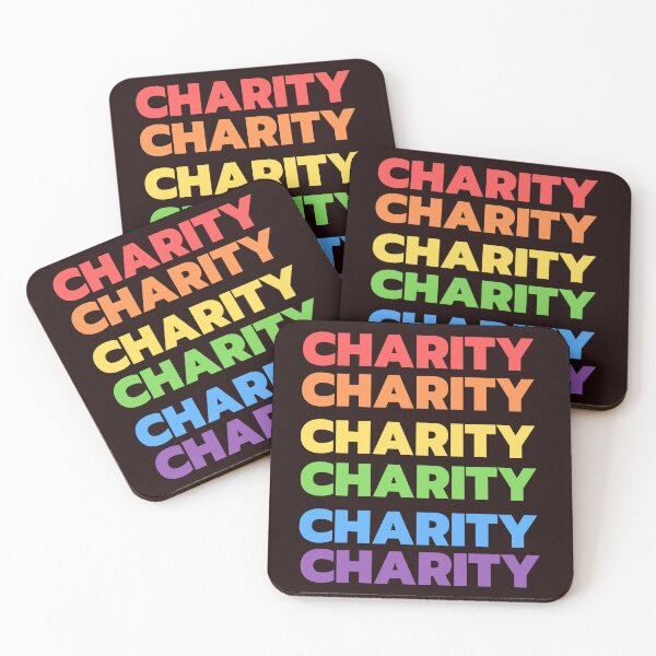 Item preview, Charity Typo Design, Repeat Typo Design designed and sold by TheCatmeow2000.