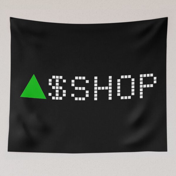 Item preview, Shopify Stock Ticker Green - White Font designed and sold by frankyou.
