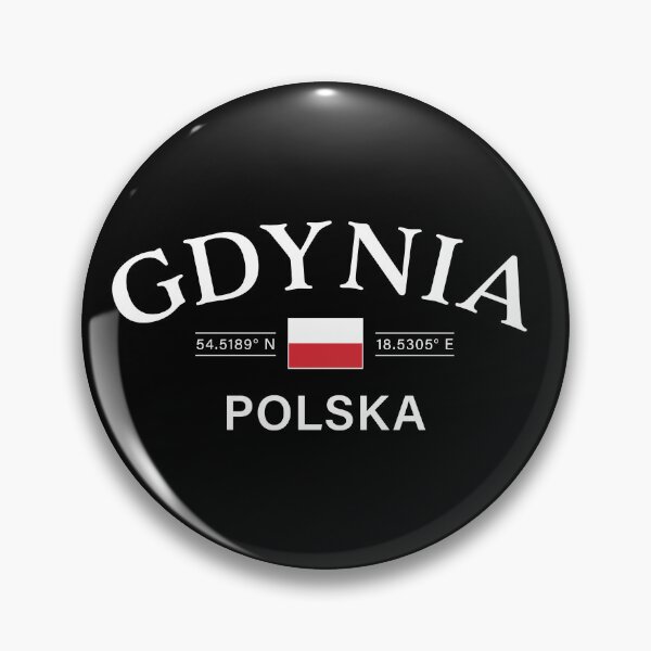Item preview, Gdynia Polska (Poland) Polish Coordinates designed and sold by HakeDesign.