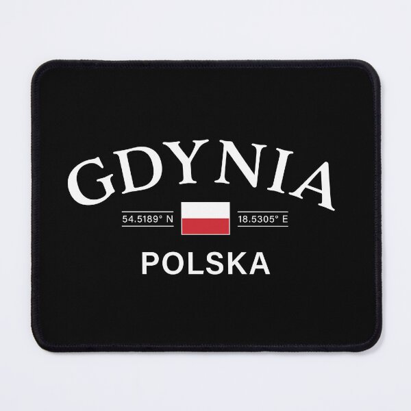 Item preview, Gdynia Polska (Poland) Polish Coordinates designed and sold by HakeDesign.