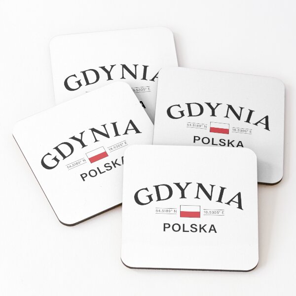 Item preview, Gdynia Polska (Poland) Polish Coordinates designed and sold by HakeDesign.