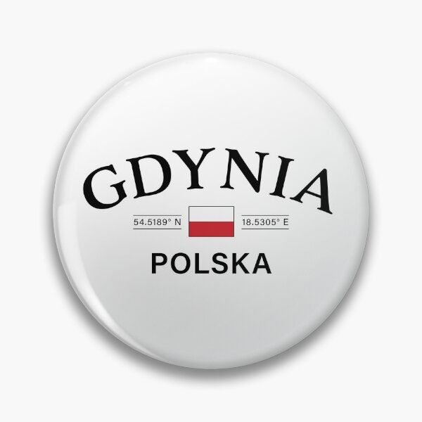 Item preview, Gdynia Polska (Poland) Polish Coordinates designed and sold by HakeDesign.