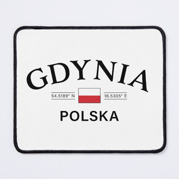 Item preview, Gdynia Polska (Poland) Polish Coordinates designed and sold by HakeDesign.