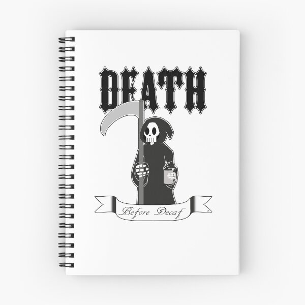 Item preview, Death Before Deacaf designed and sold by Kels Baldwin.