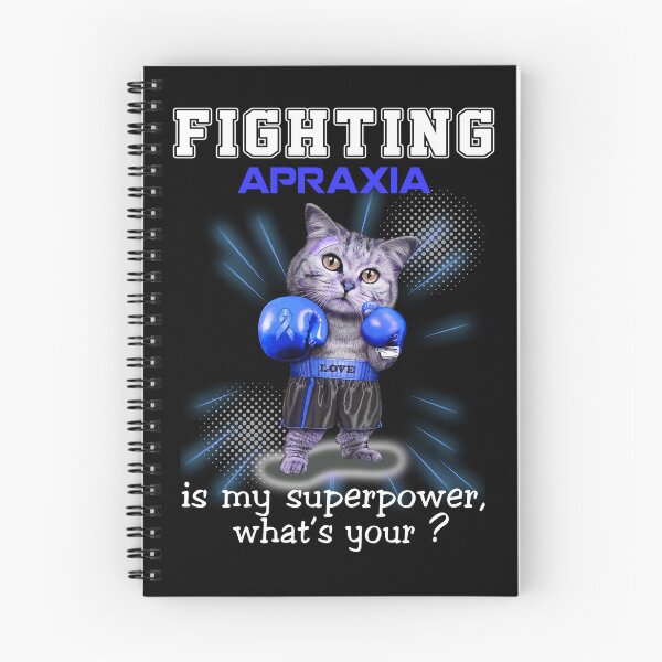 Item preview, Funny Cat Fighting Apraxia Is My Superpower What's Your designed and sold by Kohend.