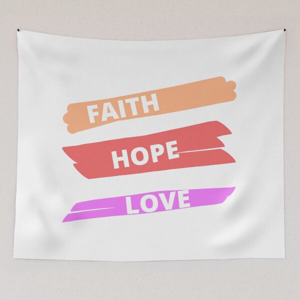 Item preview, Faith, Hope, and Love | Highlight designed and sold by WordsToArt.
