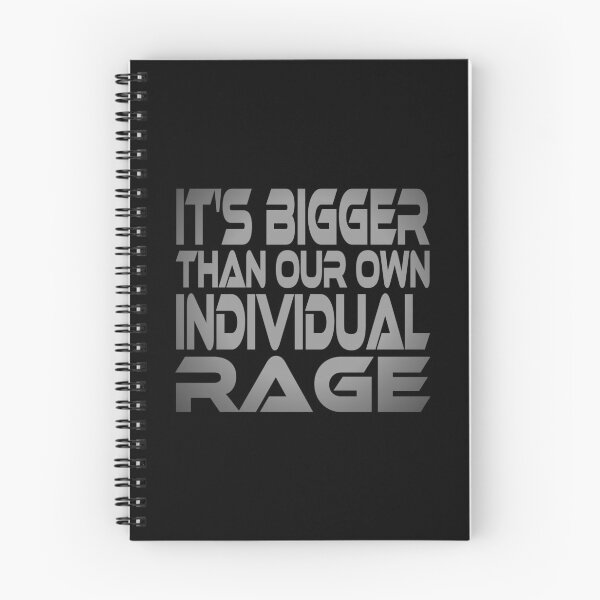 Item preview, It's Bigger Than Our Own Individual Rage Idium Series designed and sold by Carbon-Fibre Media.
