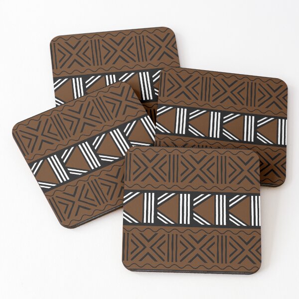 Item preview, Chocolate African Mud Cloth designed and sold by funkyvibes.