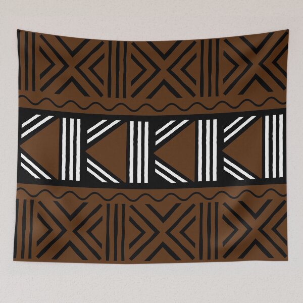 Item preview, Chocolate African Mud Cloth designed and sold by funkyvibes.