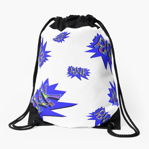 Punk Pattern. Drawstring Bag
