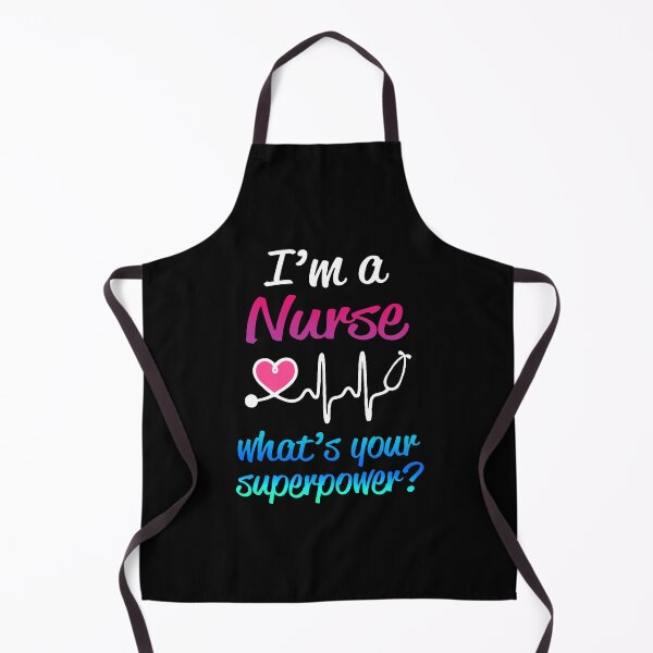 Item preview, I'm a Nurse What's Your Superpower Funny Saying designed and sold by GreenFarm2022.