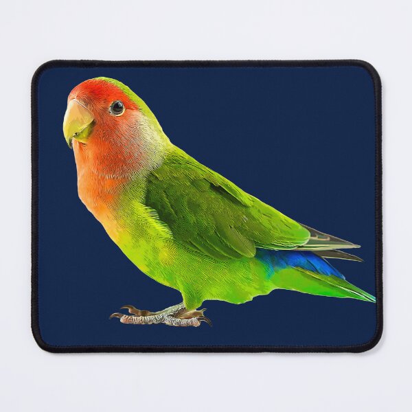 Item preview, Peachface Lovebird Parrot Cute Bird designed and sold by Elarex.