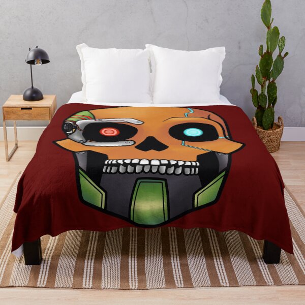 Item preview, Cyberpunk Cyborg Skull designed and sold by gnomeskillet.
