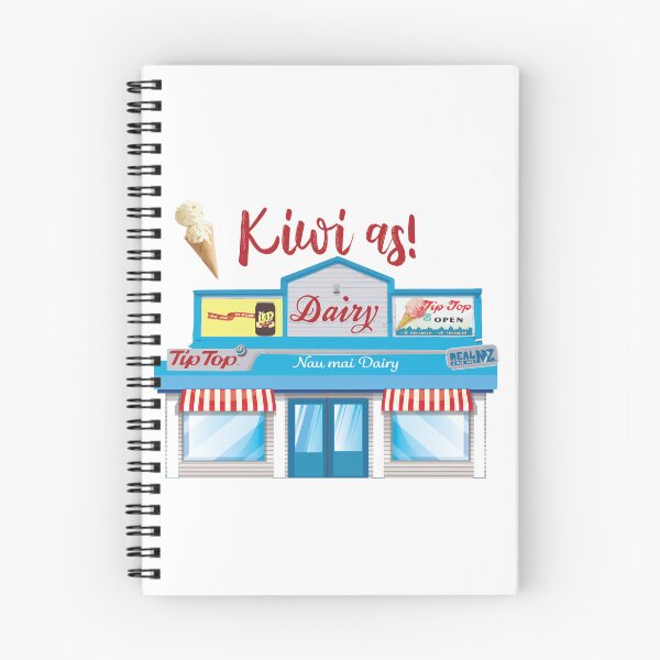 Item preview, Down to the dairy, Kiwi as!  designed and sold by Zelandia.